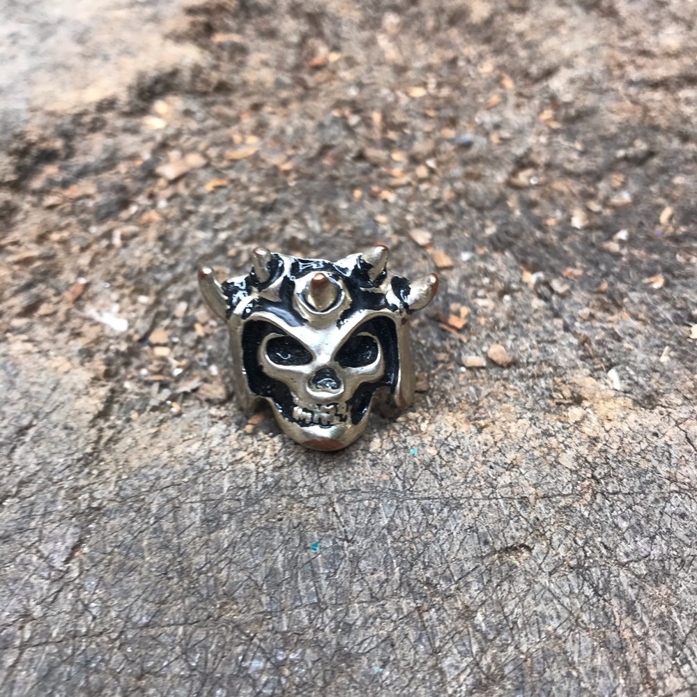 Vintage skull ring